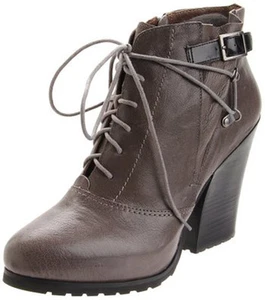 New Women's Bacio 61 Pesanti cement Leather boots size 6.5 - Picture 1 of 1