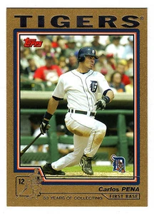 2004 Topps Gold #542 Carlos Pena Detroit Tigers BV$5 ####/2004 - Picture 1 of 1