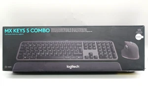 Logitech MX Keys S Combo Tastatur & Maus Set - US-Englisch (QWERTY) - Bild 1 von 8