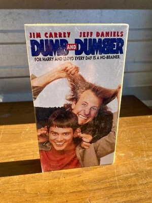Dumb and Dumber VHS 1995 Brand NEW Factory Sealed! Warner Home Video Watermark! - Image 1 of 4
