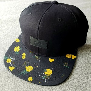 vans flower hat
