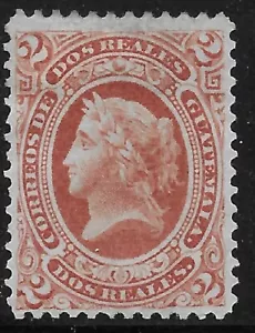 1875 Latin America Guatemala Scott #10, MLH NG VF - Picture 1 of 2
