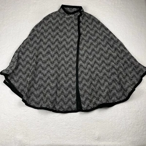 Pendleton Womens Aztec Chaparral Cape Poncho Jacket Virgin Wool Western One Size - Picture 1 of 4