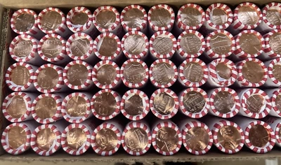 Penny Lincoln 2025 P 1 rollo (50 monedas) sin circular envío gratuito🔥 Foto 1 de 3