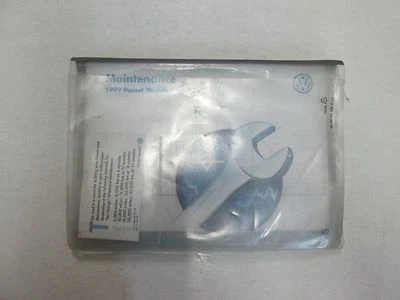 1999 VW Volkswagen Passat Modelos Mantenimiento Manual De Fábrica OEM Libro 99 - Imagen 1 de 4