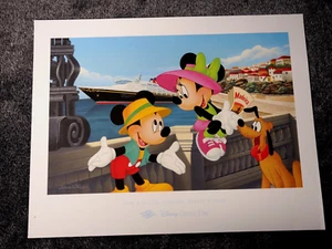 DISNEY HOW' D YA LIKE MADEIRA, MINNIE MY DEAR? LITHOGRAPH BY DON DUCKY WILLIAMS - Picture 1 of 2