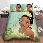 Disney Princess Tiana And The Frog Quilt Duvet Cover Set Double Queen King