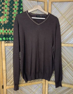 Joseph Jos A Bank Sweater Cashmere Large - Picture 1 of 6