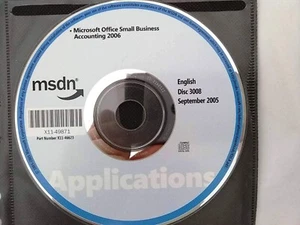 Microsoft Office Small Business Accounting 2006 Full Version w/ 3 Product Keys - Picture 1 of 1