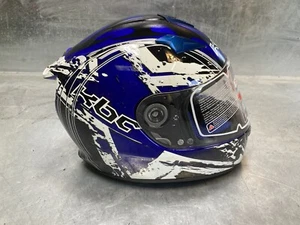 NEW! KBC Racing Motorcycle Helmet, Moto Design VR-4R STAR Series - Picture 1 of 8