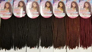 Janet Collection Synthetic Crochet Braiding Hair 2X HAVANA MAMBO FAUX LOCS - Picture 1 of 11