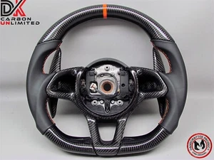 McLaren 650S 600LT Artura 675LT 620R Orange Ring Napa Carbon Steering Wheel v1 - Picture 1 of 24