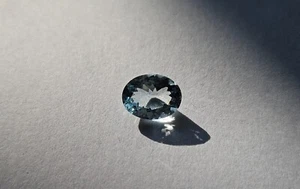 Greenish aquamarine loose stone AAA Quality aquamarine 1-carat - Picture 1 of 5