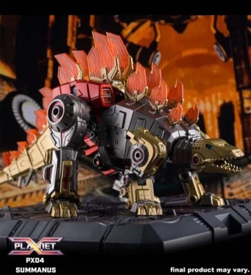 Planet X Snarl PX-04M Dinobot Metallic Ver.  Summanus Action Figure in stock - Image 1 of 4