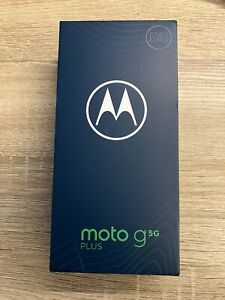Motorola Moto G 5G Plus - 128GB - Blue (Unlocked). As New
