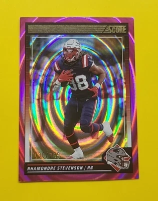 Rhamondre Stevenson - Patriots - 2024 Score NFL Football - Ellipse - /299 - #192 - Image 1 of 3
