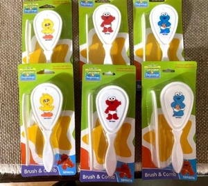 Sesame Street Beginnings Soft Baby Toddler Brush & Comb Set CHOICE - 3 NEW! - Picture 1 of 4