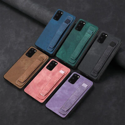 Wristband Leather Phone Case For Huawei Nova 14 13 Honor 400 300 200 100 60 90 - Image 1 of 4