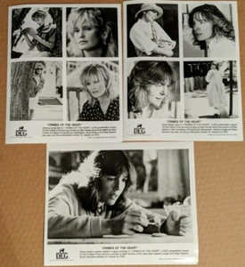 Crimes of the Heart 3 fotos originales de la película A Jessica Long Diane Keaton 1986 - Imagen 1 de 1