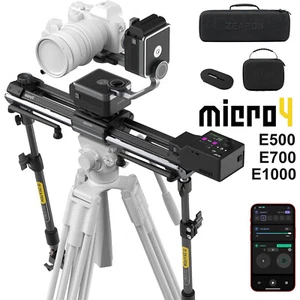 US ZEAPON Micro 4 Micro4 E500 E700 E1000 Motorized Camera Slider Double Distance - Picture 1 of 17
