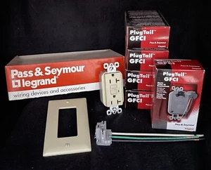 PlugTail GFCI 5 Pack PlugTail Included Pass&Seymour Legrand PT2095-1 - Picture 1 of 4