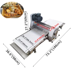 110V Desktop Crisper Commercial Crisper Foldable Danish Pie Crusher Egg Tarts - Picture 1 of 22