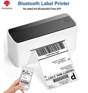 MUNBYN 300DPI Bluetooth Thermal Label Printer 4×6 Shipping address Label Maker - Picture 1 of 7