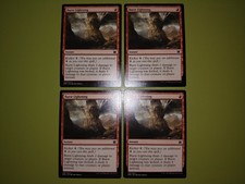 Burst Lightning x4 - Modern Masters 2015 - Magic the Gathering MTG 4x Playset