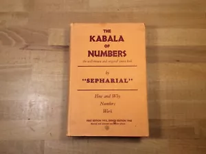The Kabala of Numbers, Sepharial, Numerology, Eighth Edition Hardcover 1942 - Picture 1 of 16