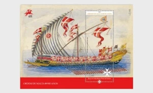 Portugal - "SCHIFFE ~ RITTERLICHKEIT ~ 900. JAHR. DER ORDNUNG VON MALTA"" POSTFRISCH MS 2013 - Bild 1 von 2