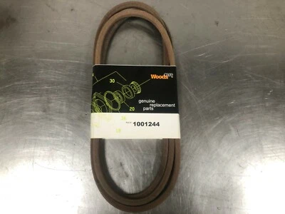 New OEM Woods Belt Part # 1001244 for PRD6000 - Image 1 of 2