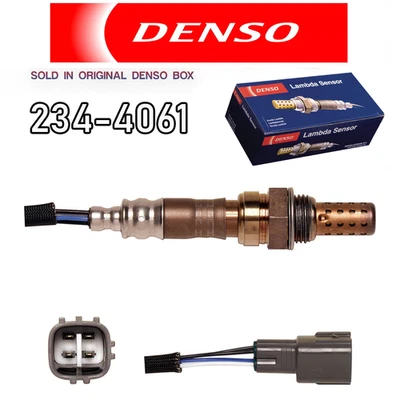 For 1995-2002 Toyota Corolla 1.8L L4 Downstream DENSO O2 Oxygen Sensor 234-4061 - Image 1 of 4