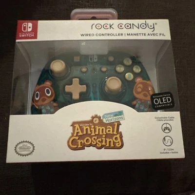 Rock Candy Wired Controller New Horizons Animal Crossing for Nintendo Switch - Image 1 of 2