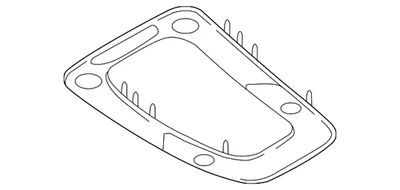 Genuine Audi Frame Cover 4M0-947-139-G-ET1 - Image 1 of 2