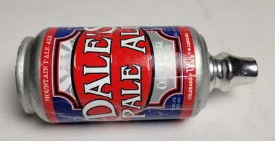 Oskar Blues Brewery Dales Pale Ale Beer Can Tap 6.5 Handle Colorado Rocky USA - Image 1 of 3