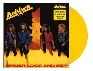 Dokken - Under Lock And Key YELLOW COLOURED vinyl LP NEW/SEALED IN STOCK - Foto 1 di 2