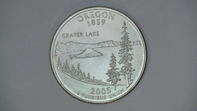 2005 P Oregon State Quarter Satin Finish BU Uncirculated *Free Shipping* - Image 1 of 2