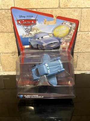 NUEVO Disney Pixar Cars 2 Submarine Finn McMissile Deluxe Como Nuevo en Paquete 2010 Foto 1 de 3