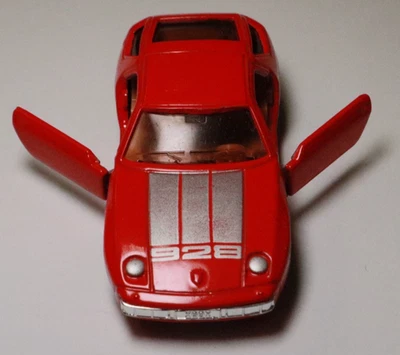 Tomy Tomica 1978 vintage escala 1:63 Porsche 928 rojo n.º Puertas abiertas F53 Japón Foto 1 de 4
