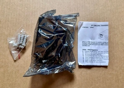 ROHS IP04 POE Repeater Extends both power and data - Image 1 of 4