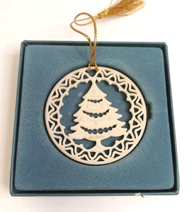 Vintage Lenox China 1985 Yuletide Series Christmas Tree Ornament - Picture 1 of 5