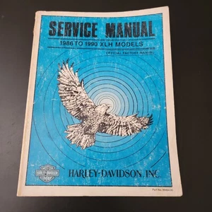 Harley Davidson Service Manual 1986 to 1990 XLH Models 99484-90 - Picture 1 of 14