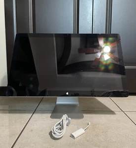 Apple Thunderbolt Display A1407 27 inch Widescreen LCD Monitor Works Free Ship - Picture 1 of 10