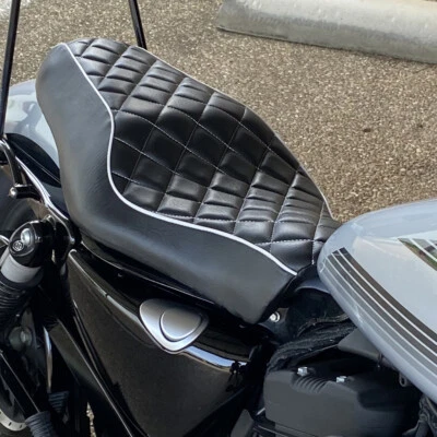 2-Up Driver Rider Passenger Seat For Harley Sportster XL 1200 883 Iron 2005-2020 - Изображение 1 из 4