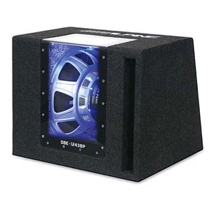 Alpine SBG-1244BP 12" Car Subwoofer and Band Pass Box Enclosure Bass - Picture 1 of 1