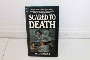 Scared To Death by J.C Barker MD First Dell Printing 1969 - Picture 1 of 11