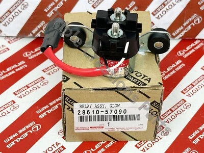 Genuine Toyota 28610-57090 Relay Assy Glow Plug 2861057090 OEM - Image 1 of 4