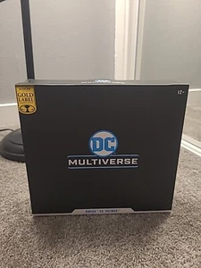 DC Multiverse Mcfarlane Omega vs Batman 2 Pack Gold Label - Picture 1 of 6