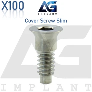 100 Cover Screw For Slim Platform Prosthetic System Hexagon 2.0mm - Picture 1 of 4