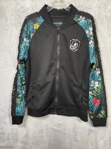 SWITCH REMARKABLE Jacket Men's Medium M Legendary  Bomber Hawaiian Aloha Flower - Picture 1 of 11